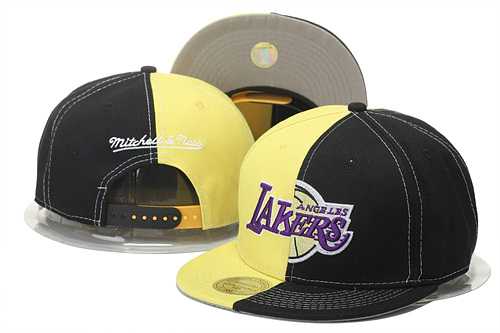 Lakers Team Logo Black Yellow Adjustable Hat GS,We sell and wholesale Lakers Team Logo Black Yellow Adjustable Hat GS on line form chian!